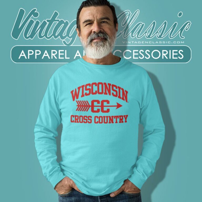 University Of Wisconsin Cross Country Long Sleeve Tee University Of Wisconsin Cross Country Long Sleeve Tee