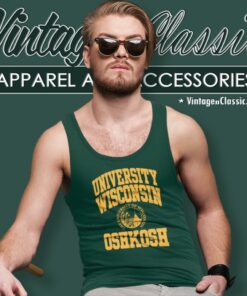 University Of Wisconsin Oshkosh Titans Tank Top Racerback