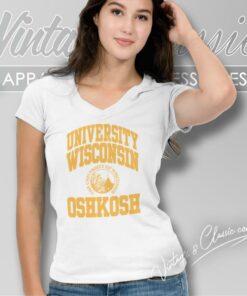 University Of Wisconsin Oshkosh Titans V Neck TShirt