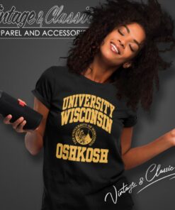 University Of Wisconsin Oshkosh Titans Women T Shirt