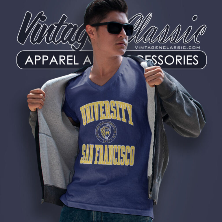 University San Francisco V Neck TShirt University San Francisco V Neck TShirt