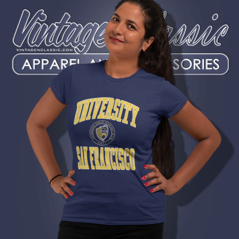 University San Francisco Women T Shirt University San Francisco Women T Shirt