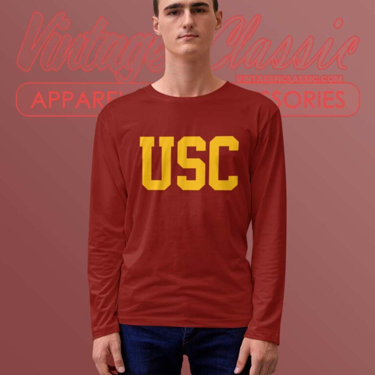 University Southern California Usc Long Sleeve Tee University Southern California Usc Long Sleeve Tee