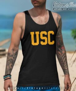 University Southern California Usc Tank Top Racerback