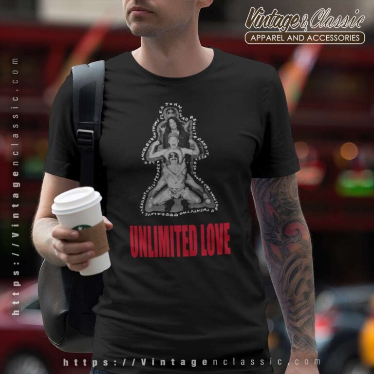 Unlimited Love Album Shirt Red Hot Chili Peppers T Shirt Unlimited Love Album Shirt Red Hot Chili Peppers T Shirt