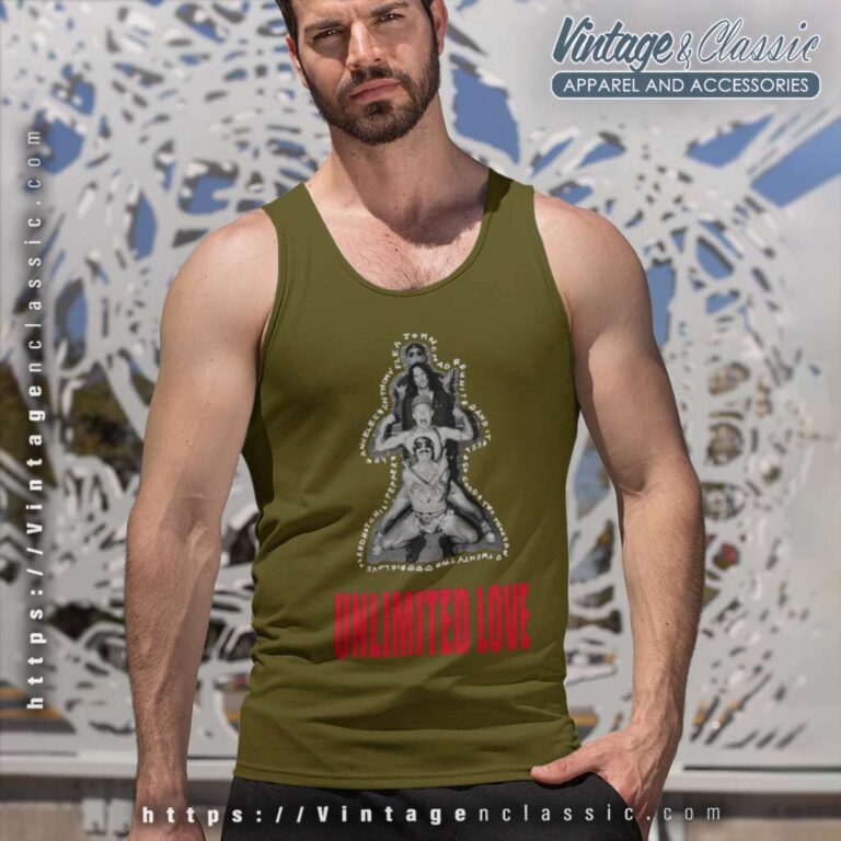 Unlimited Love Album Shirt Red Hot Chili Peppers Tank Top Racerback Unlimited Love Album Shirt Red Hot Chili Peppers Tank Top Racerback