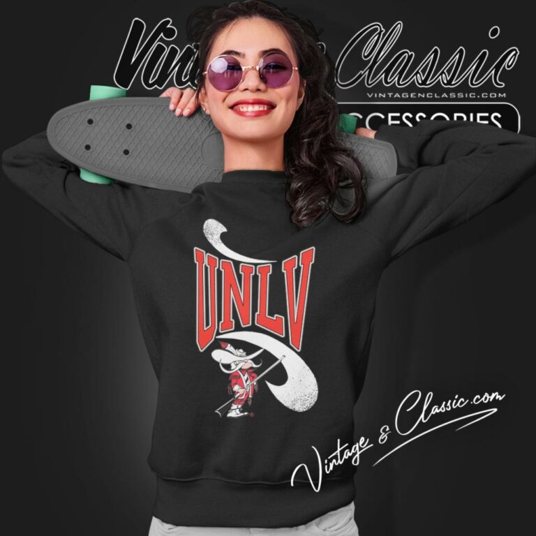 Unlv Runnin Rebels Mascot Hey Reb University Sweatshirt Unlv Runnin Rebels Mascot Hey Reb University Sweatshirt