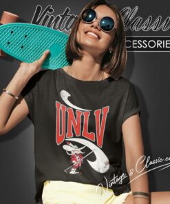 Unlv Runnin Rebels Mascot Hey Reb University Women T Shirt