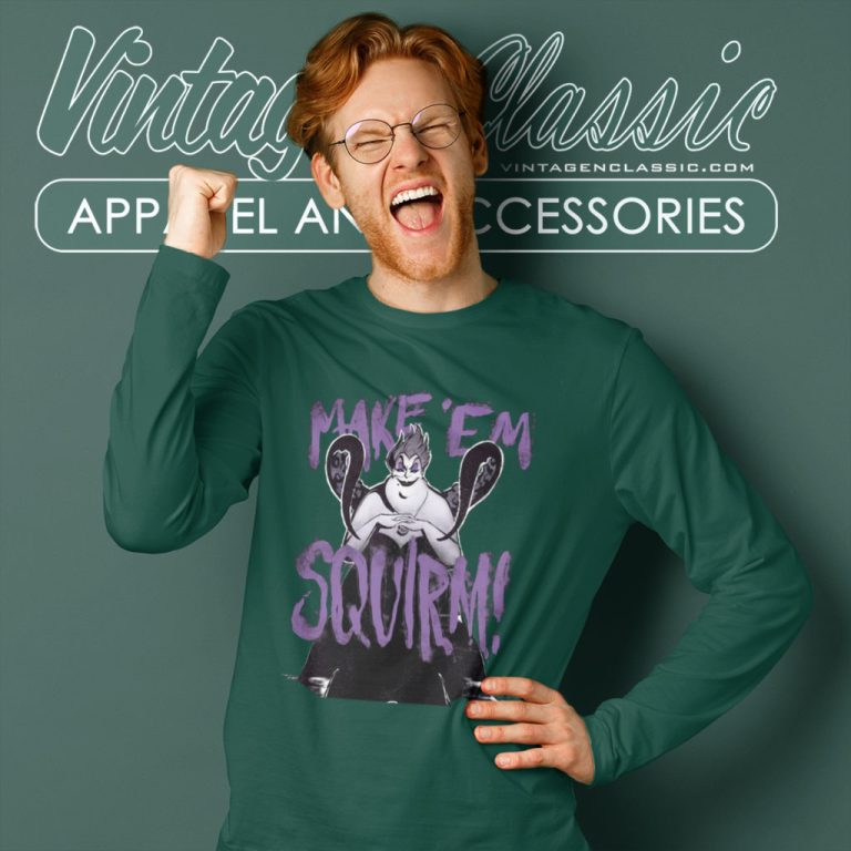 Ursula Make Em Squirm Long Sleeve Tee Ursula Make Em Squirm Long Sleeve Tee