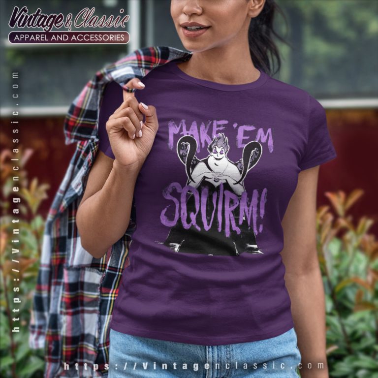 Ursula Make Em Squirm Women T Shirt Ursula Make Em Squirm Women T Shirt