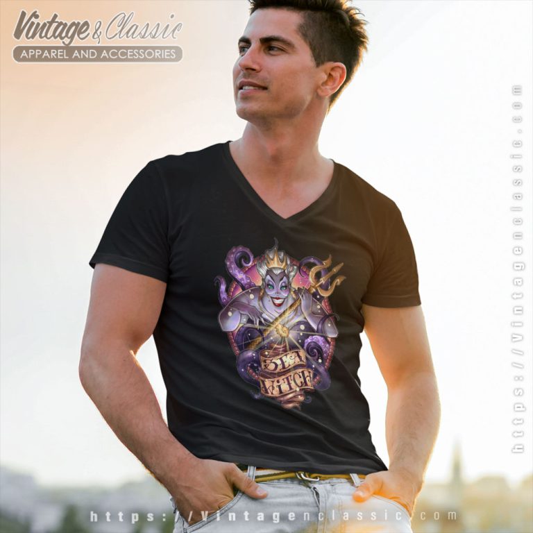 Ursula Sea Witch V Neck TShirt Ursula Sea Witch V Neck TShirt