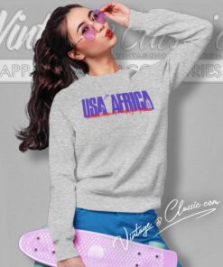 USA For Africa Logo Shirt 5 Usa For Africa Logo Sweatshirt