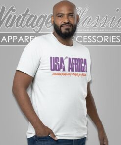 Usa For Africa Shirt United Support Of Artists For Africa