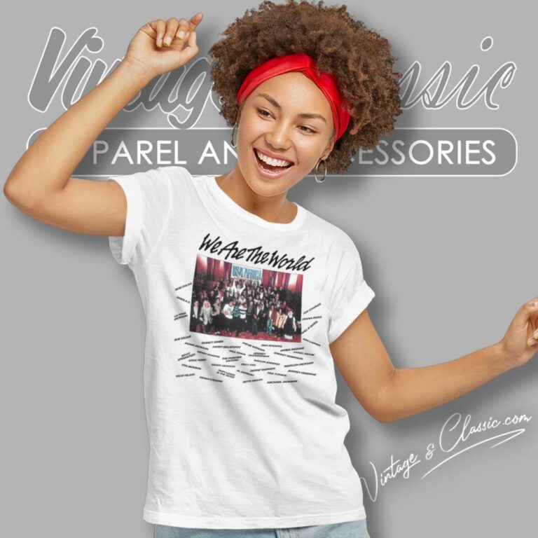 Usa For Africa Shirt We Are The World Women T Shirt Usa For Africa Shirt We Are The World Women T Shirt