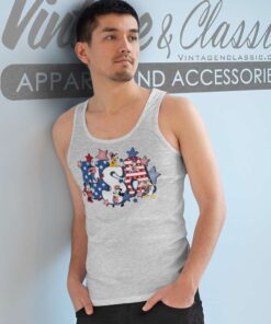 USA Mickey And Friends 4th Of July Flag Shirt 5 Usa Mickey And Friends 4th Of July Flag Tank Top Racerback