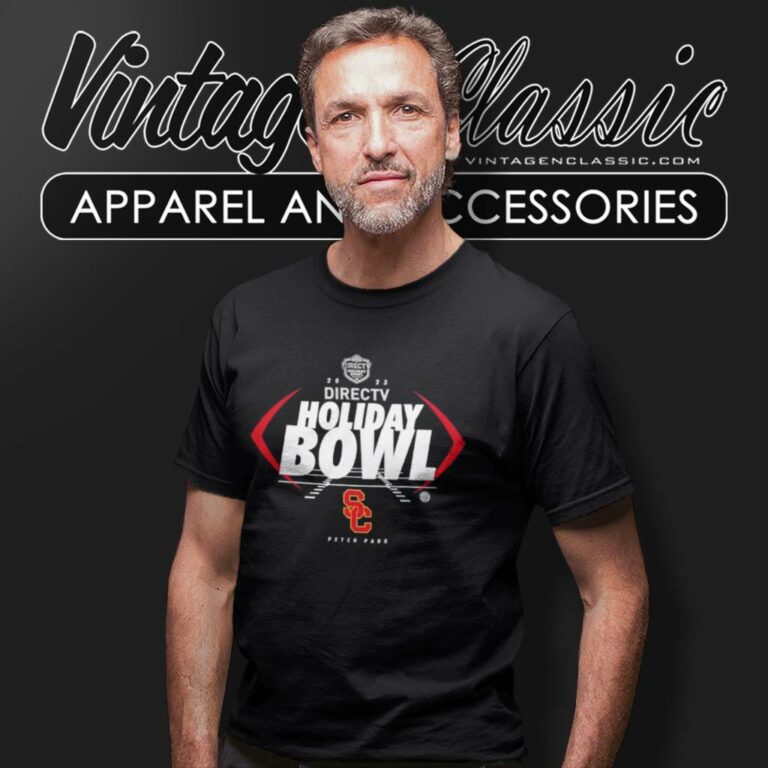 Usc Trojans Directv Holiday Bowl Petco Park Logo T Shirt Usc Trojans Directv Holiday Bowl Petco Park Logo T Shirt