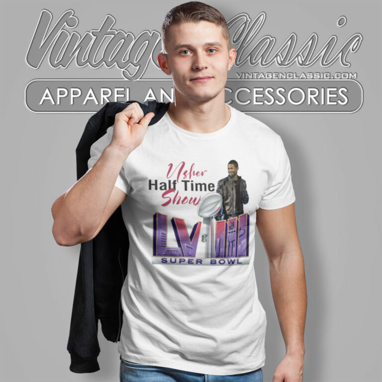 Usher Halftime Show Super Bowl Lviii T Shirt Usher Halftime Show Super Bowl Lviii T Shirt