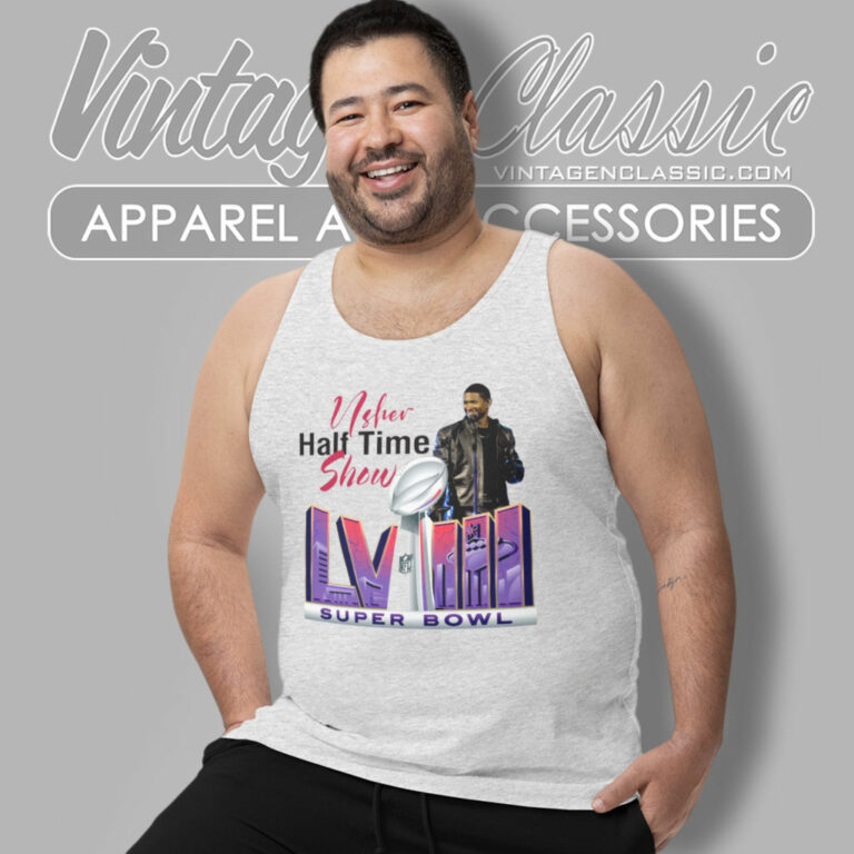 Usher Halftime Show Super Bowl Lviii Tank Top Racerback Usher Halftime Show Super Bowl Lviii Tank Top Racerback