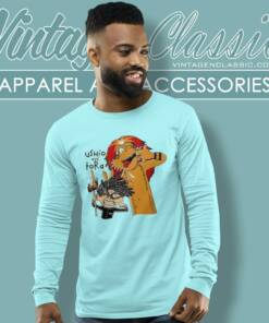 Ushio And Tora Calvin And Hobbes Tide And Tiger Long Sleeve Tee