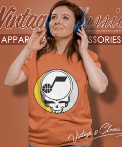 Utah Jazz Grateful Dead Steal Your Face Women T Shirt