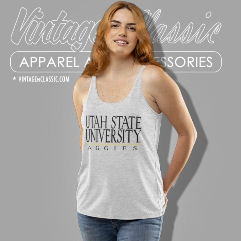 Utah State University Aggies Tank Top Racerback Utah State University Aggies Tank Top Racerback