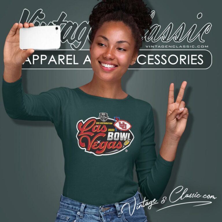Utah Utes Football 2023 Srs Distribution Las Vegas Bowl Long Sleeve Tee Utah Utes Football 2023 Srs Distribution Las Vegas Bowl Long Sleeve Tee