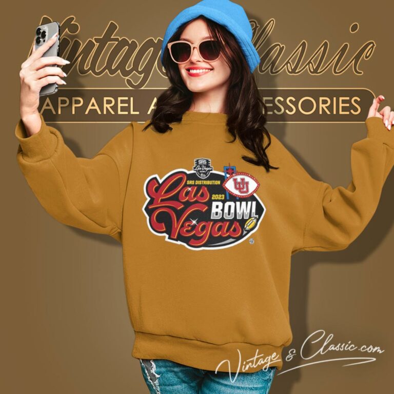 Utah Utes Football 2023 Srs Distribution Las Vegas Bowl Sweatshirt Utah Utes Football 2023 Srs Distribution Las Vegas Bowl Sweatshirt