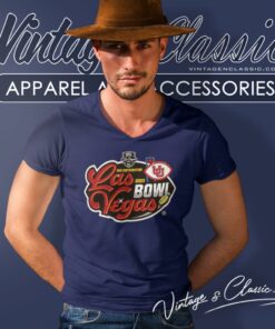Utah Utes Football 2023 Srs Distribution Las Vegas Bowl V Neck TShirt