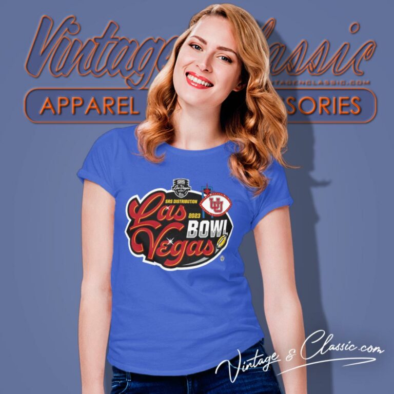 Utah Utes Football 2023 Srs Distribution Las Vegas Bowl Women T Shirt Utah Utes Football 2023 Srs Distribution Las Vegas Bowl Women T Shirt