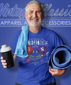 Utah Utes Vs Northwestern Wildcats 2023 Srs Distribution Las Vegas Bowl Helmet V Neck TShirt