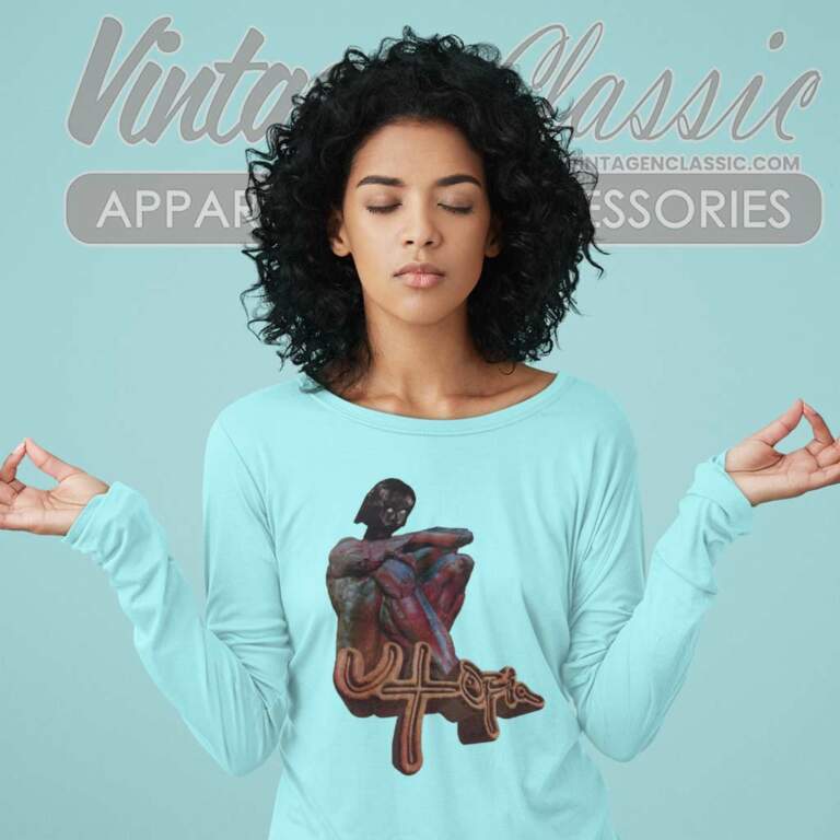 Utopia The 4th Album By Travis Scott Long Sleeve Tee Utopia The 4th Album By Travis Scott Long Sleeve Tee