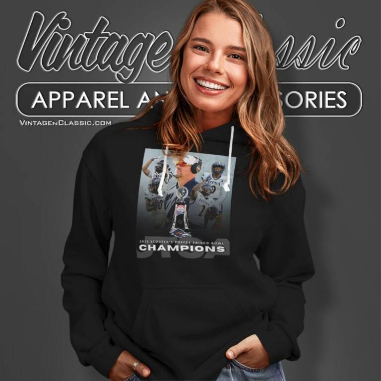 Utsa Roadrunners 2023 Scooters Coffee Frisco Bowl Champions Trophy Hoodie Utsa Roadrunners 2023 Scooters Coffee Frisco Bowl Champions Trophy Hoodie