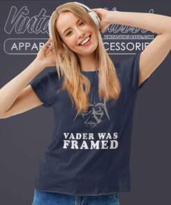 Vader Was Framed Star Wars Women TShirt