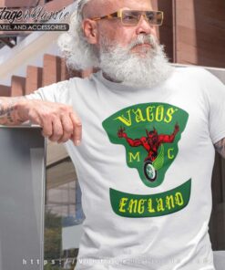 Vagos Mc England Biker T shirt