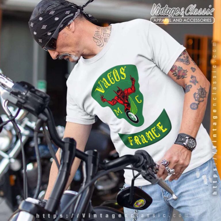 Vagos Mc France T Shirt Vagos Mc France T Shirt