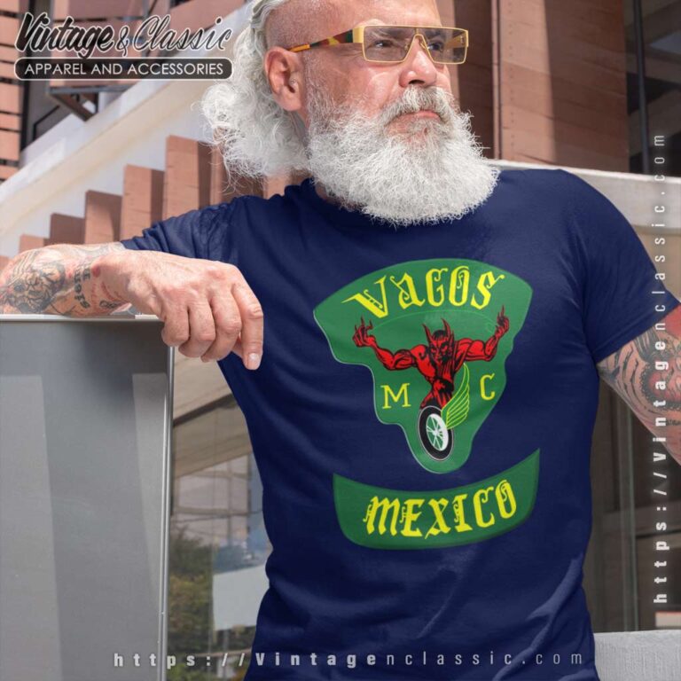 Vagos Mc Mexico Biker T shirt Vagos Mc Mexico Biker T shirt
