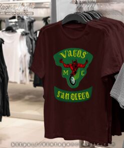 Vagos Mc San Diego T Shirt Shop 1