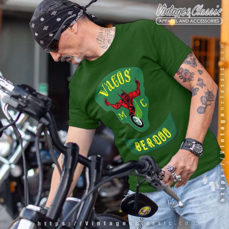 Vagos Motorcycle Club Berdoo T Shirt Vagos Motorcycle Club Berdoo T Shirt