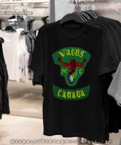 Vagos Motorcycle Club Canada T Shirt Shop