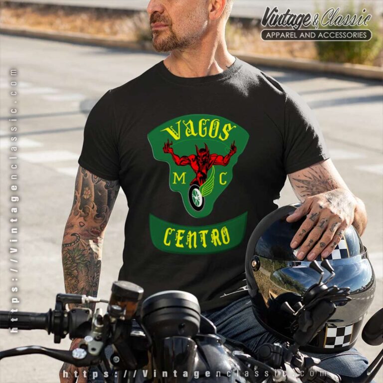 Vagos Motorcycle Club Centro Tshirt Vagos Motorcycle Club Centro Tshirt