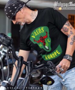 Vagos Motorcycle Club Europe T Shirt