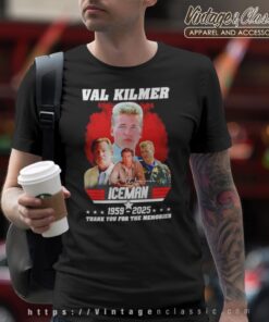 Val Kilmer Iceman 1959 2025 Signature Shirt