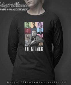 Val Kilmer Retro Shirt Tribute Batman Forever 1995 Long Sleeve Tee