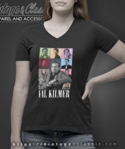 Val Kilmer Retro Shirt Tribute Batman Forever 1995 V Neck TShirt