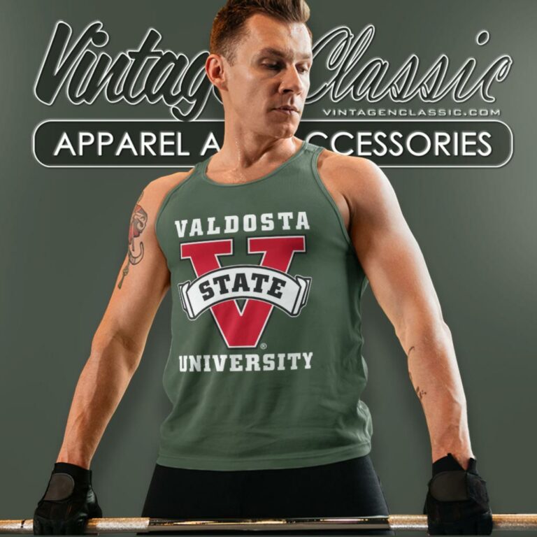 Valdosta State University Logo Tank Top Racerback Valdosta State University Logo Tank Top Racerback