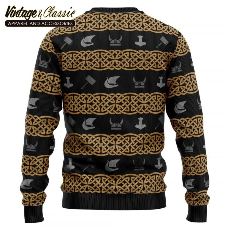 Valhalla La La La Ugly Christmas Sweater Xmas Sweatshirt Valhalla La La La Ugly Christmas Sweater Xmas Sweatshirt