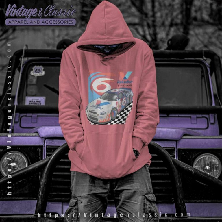Valvoline Racing Mark Martin 6 Nascar Hoodie Valvoline Racing Mark Martin 6 Nascar Hoodie