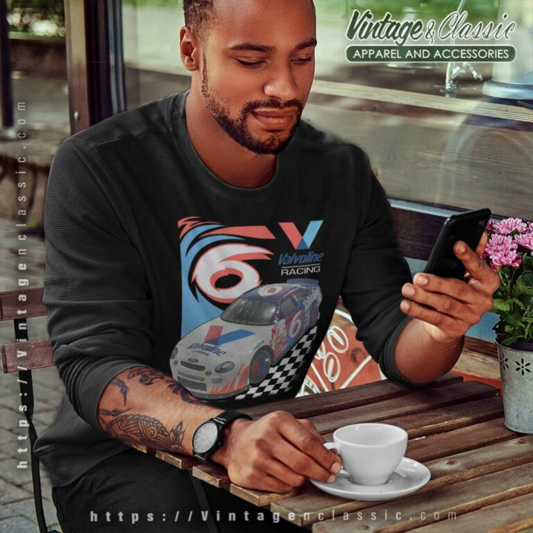 Valvoline Racing Mark Martin 6 Nascar Sweatshirt Valvoline Racing Mark Martin 6 Nascar Sweatshirt