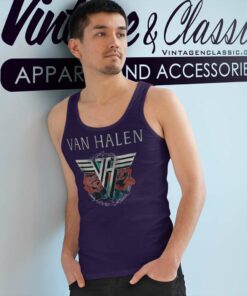 Van Halen 1984 Tour Shirt 4 Van Halen 1984 Tour Tank Top Racerback
