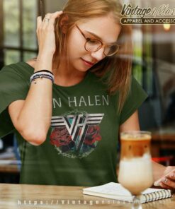 Van Halen 1984 Tour Shirt 6 Van Halen 1984 Tour Women TShirt